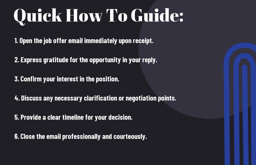 Job Offer Email